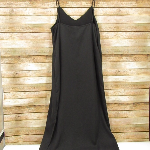 a new day Black V-Neck Polyester Maxi Dress XL - Picture 10 of 16